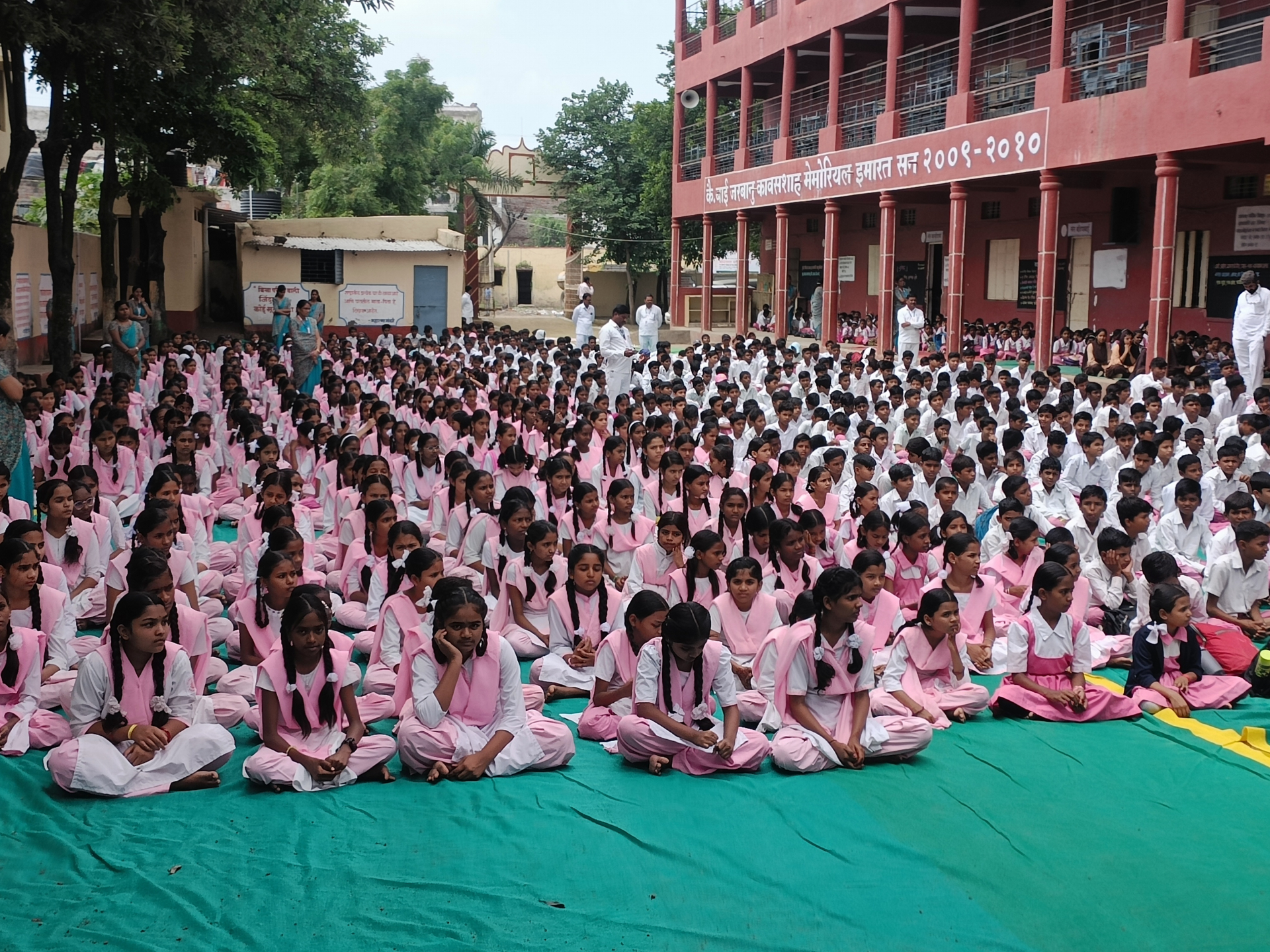 Kshitij Teen Awareness gathering with students